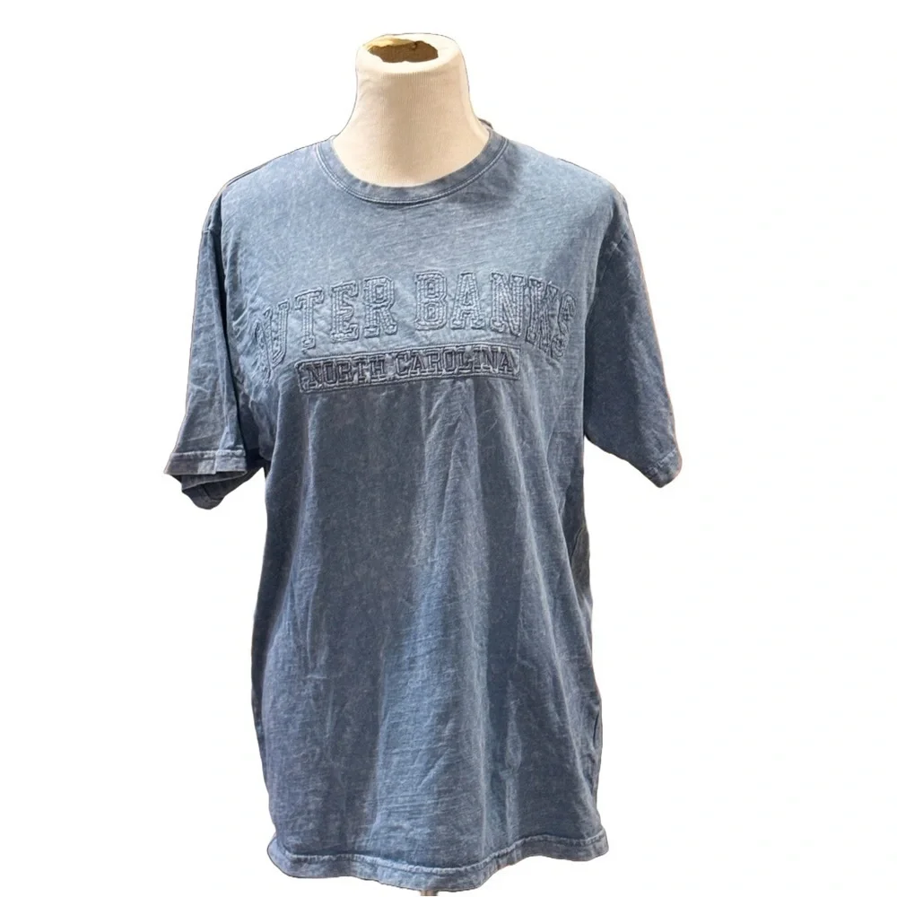 Outer Banks T-Shirt Slate Blue Size L